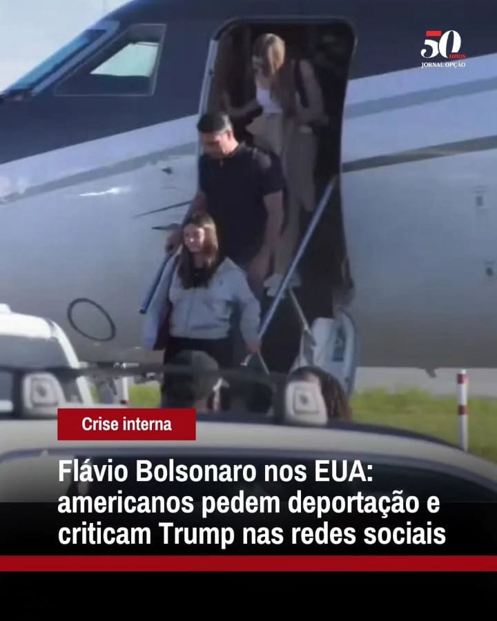 A chegada do senador Flávio Bolsonaro (PL) aos Estados Unidos provocou críticas de parlamentares democratas e mobilizaçã