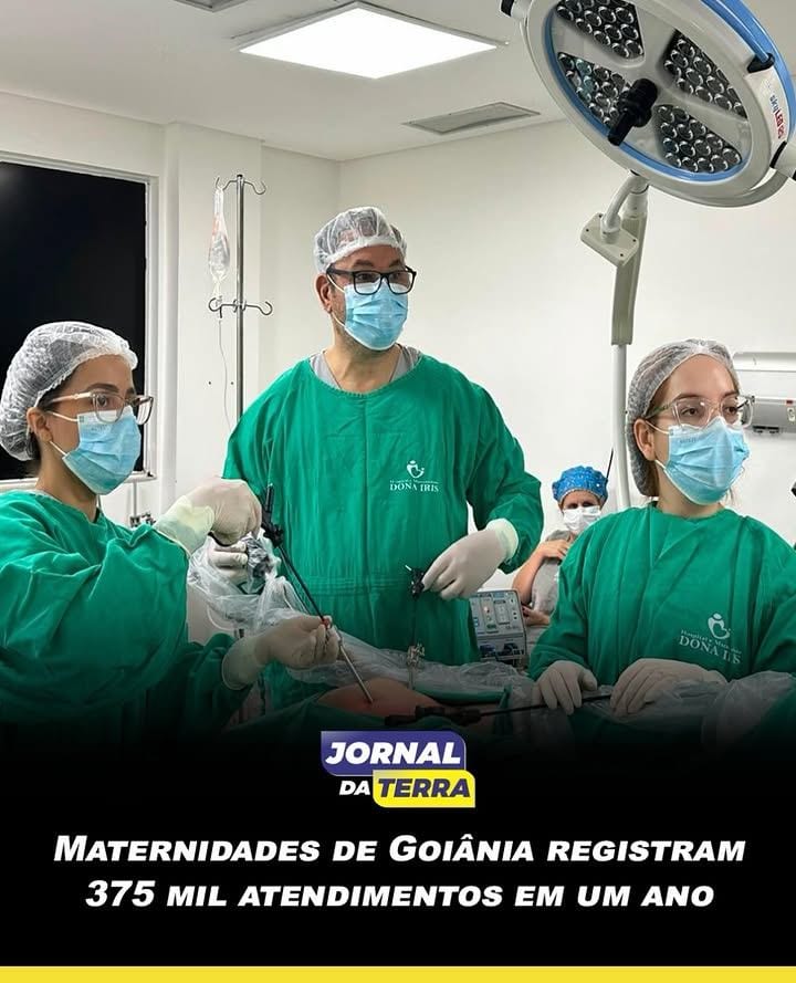 As três maternidades municipais de Goiânia registraram 375.982 atendimentos em um ano, segundo a Secretaria Municipal de