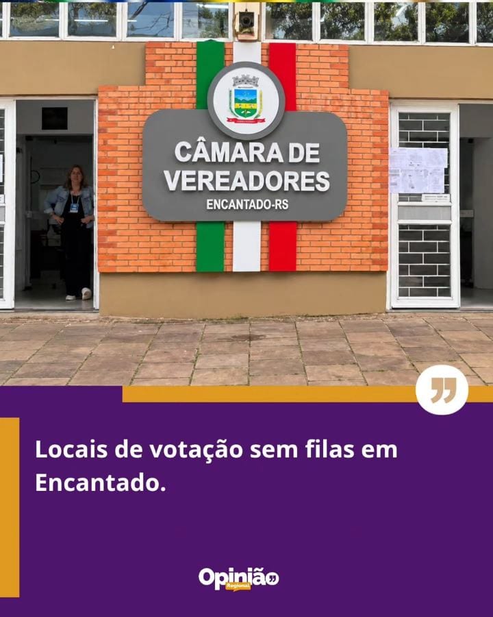 Mais de 50% dos eleitores já votaram em Encantado; votação segue sem filas