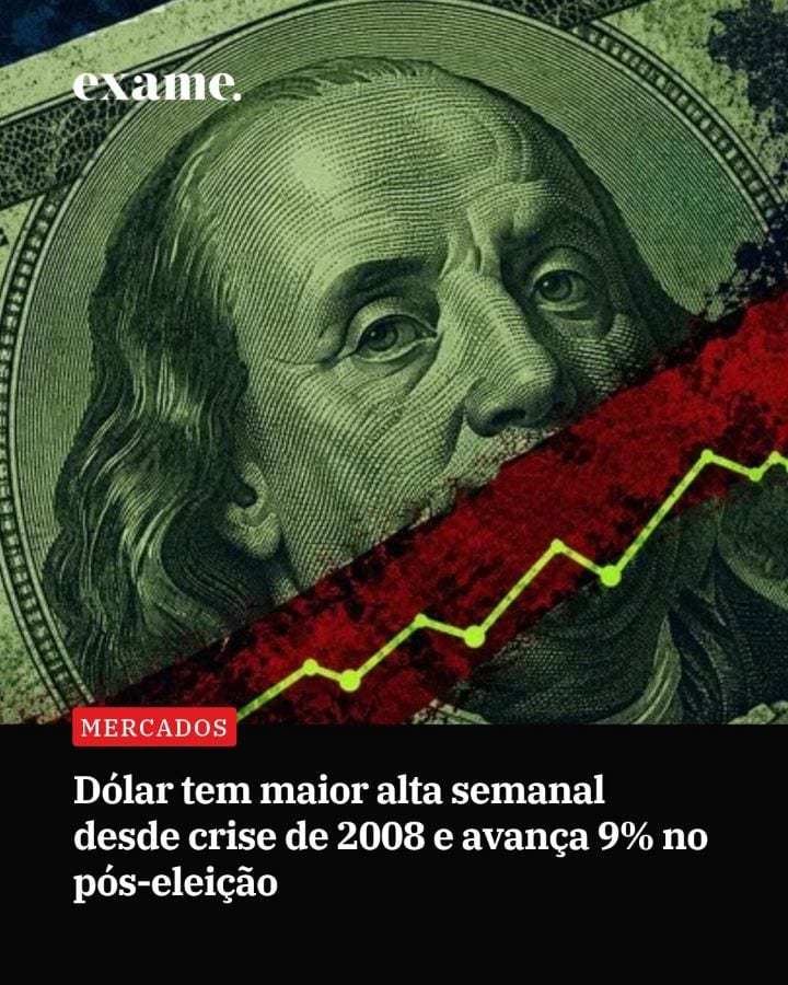 O dólar à vista fechou em alta nesta sexta-feira, 30, e encerrou a semana pós-eleição com valorização de 9,04% frente ao