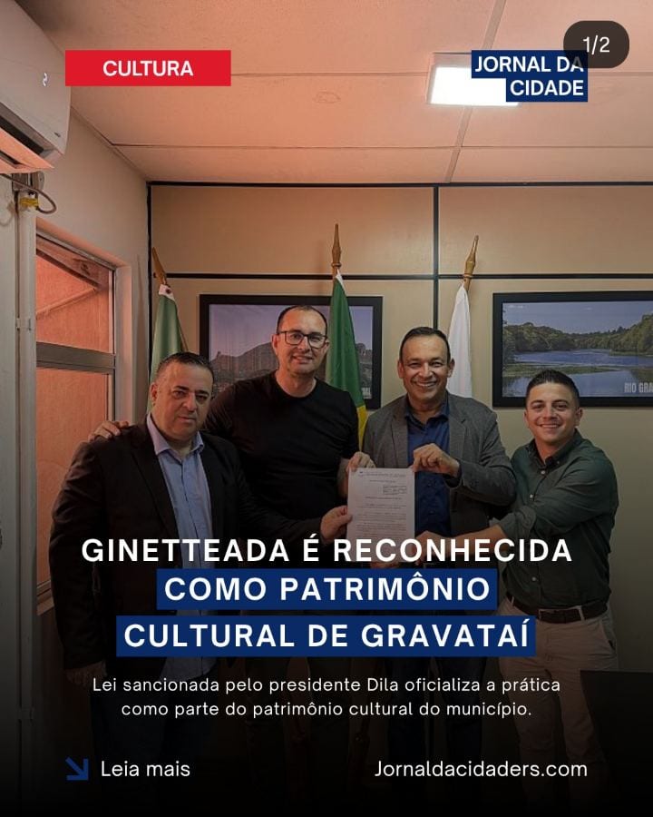 A gineteada foi reconhecida oficialmente como patrimônio cultural de Gravataí.