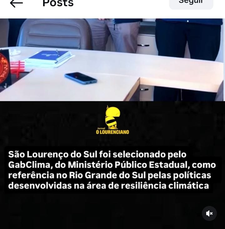 São Lourenço do Sul vira referência estadual em resiliência climática