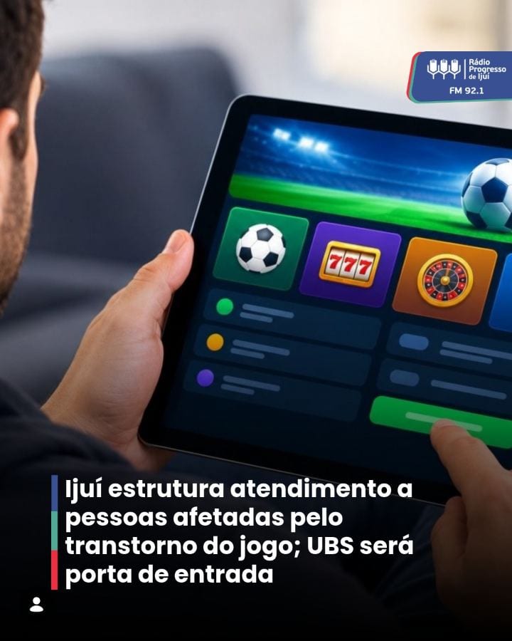 Ijuí estrutura atendimento a pessoas com transtorno do jogo