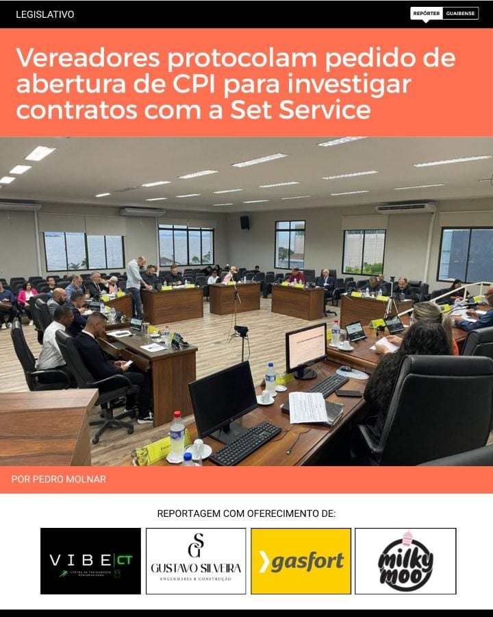 Todos os 17 vereadores de Guaíba protocolaram, nesta segunda-feira (26), um requerimento solicitando a abertura de uma C