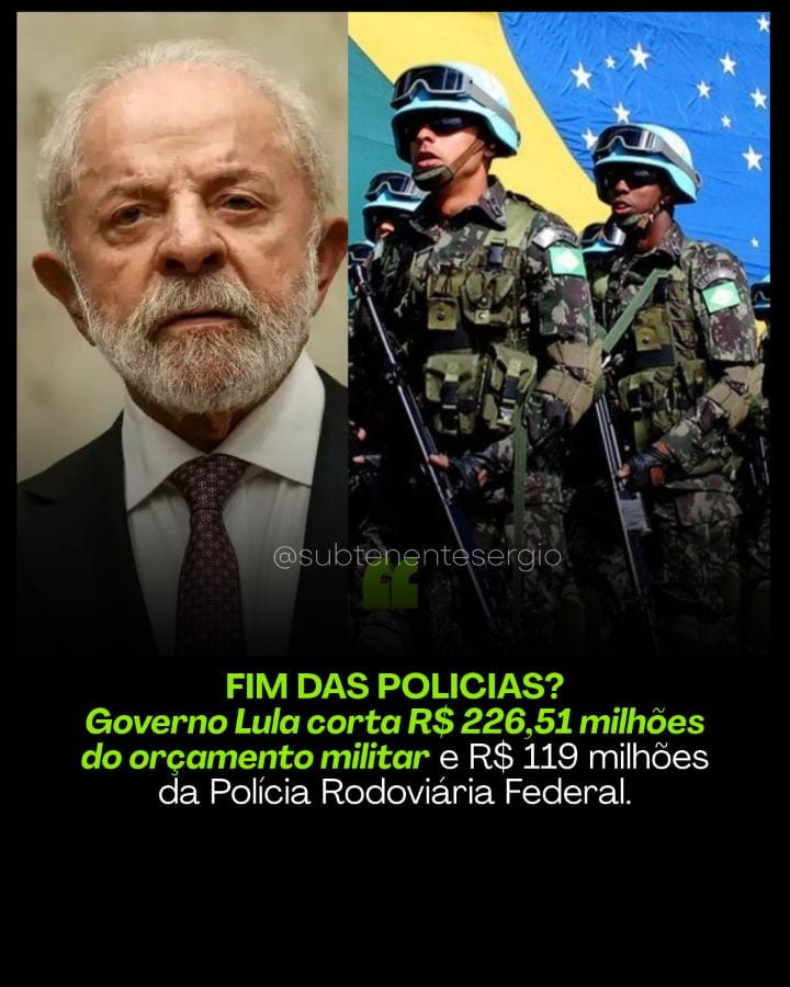 O governo do presidente Luiz Inácio Lula da Silva (PT) cancelou R$ 226,51 milhões em verbas previstas para o Ministério
