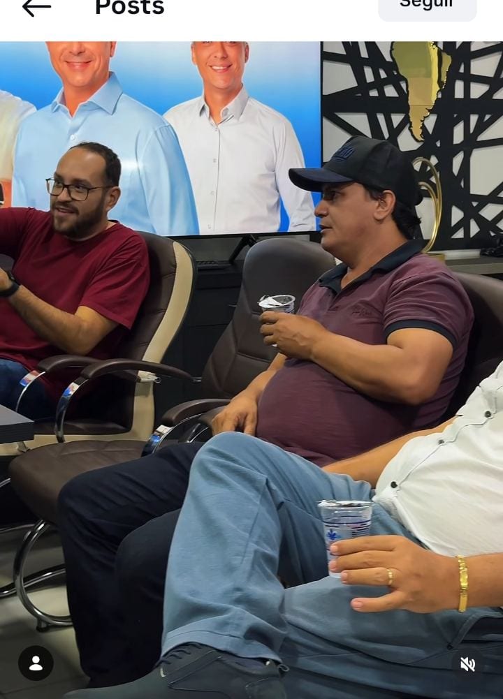 Recebi prefeito e líderes de São Francisco para apresentar demandas