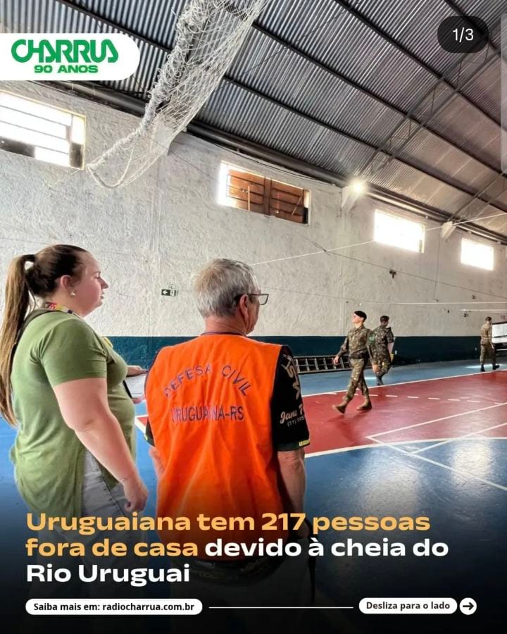 A Prefeitura de Uruguaiana e a Coordenadoria Municipal da Defesa Civil atualizaram ontem (23), os dados referentes à che