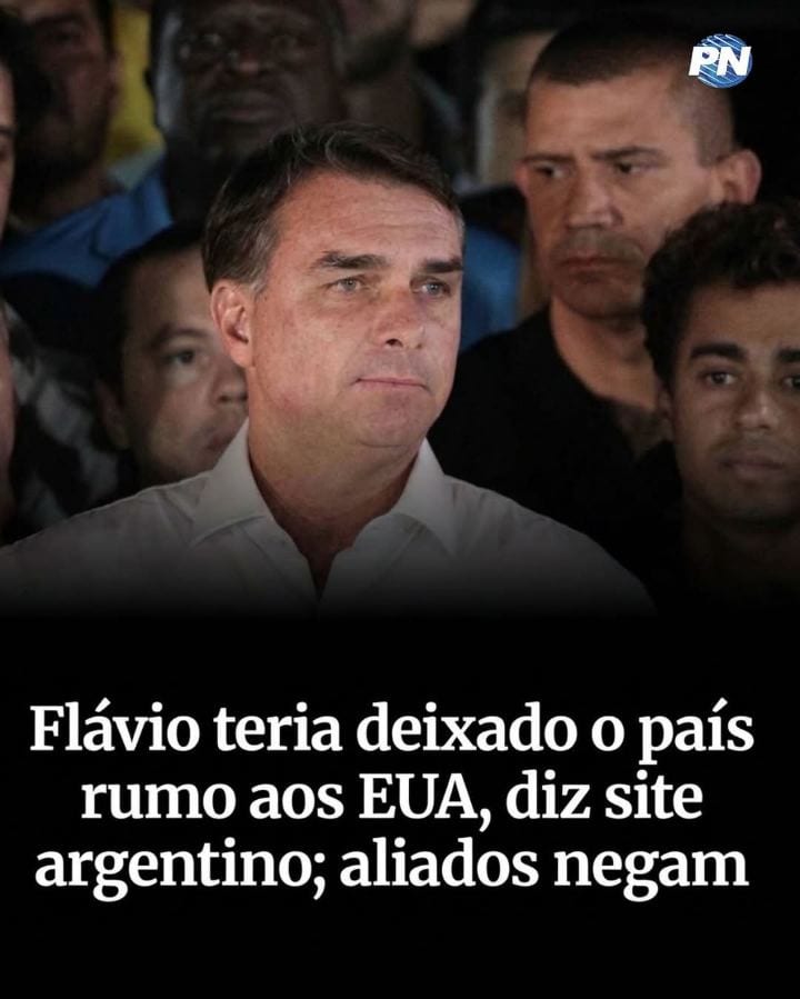 PF INVESTIGA SUPOSTA VIAGEM DE FLÁVIO BOLSONARO À ARGENTINA