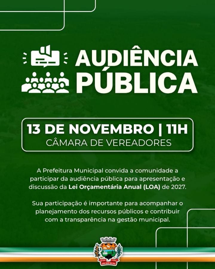 AUDIÊNCIA PÚBLICA | LOA 2027