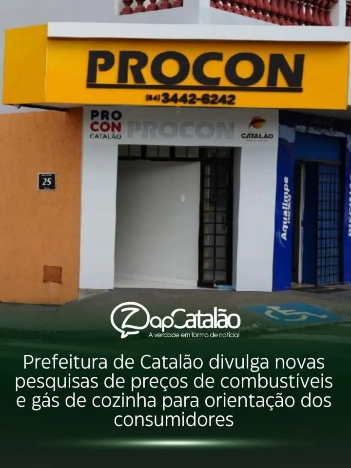 #PESQUISA | Prefeitura de Catalão divulga novas pesquisas de preços de combustíveis e gás de cozinha para orientação dos