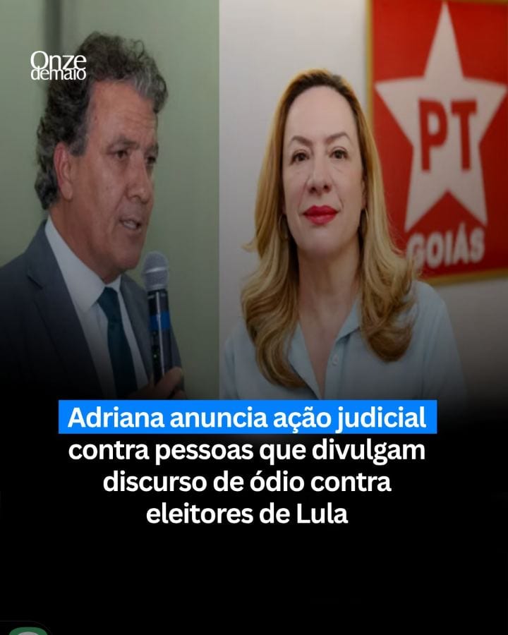 A presidente estadual do PT, delegada Adriana Accorsi, reagiu ao discurso de ódio contra eleitores do presidente Lula pr