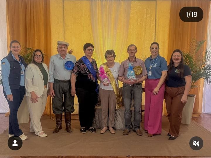 XVIII Encontro Municipal do Idoso e Aposentado celebra a valorização, o afeto e a história de Quinze de Novembro