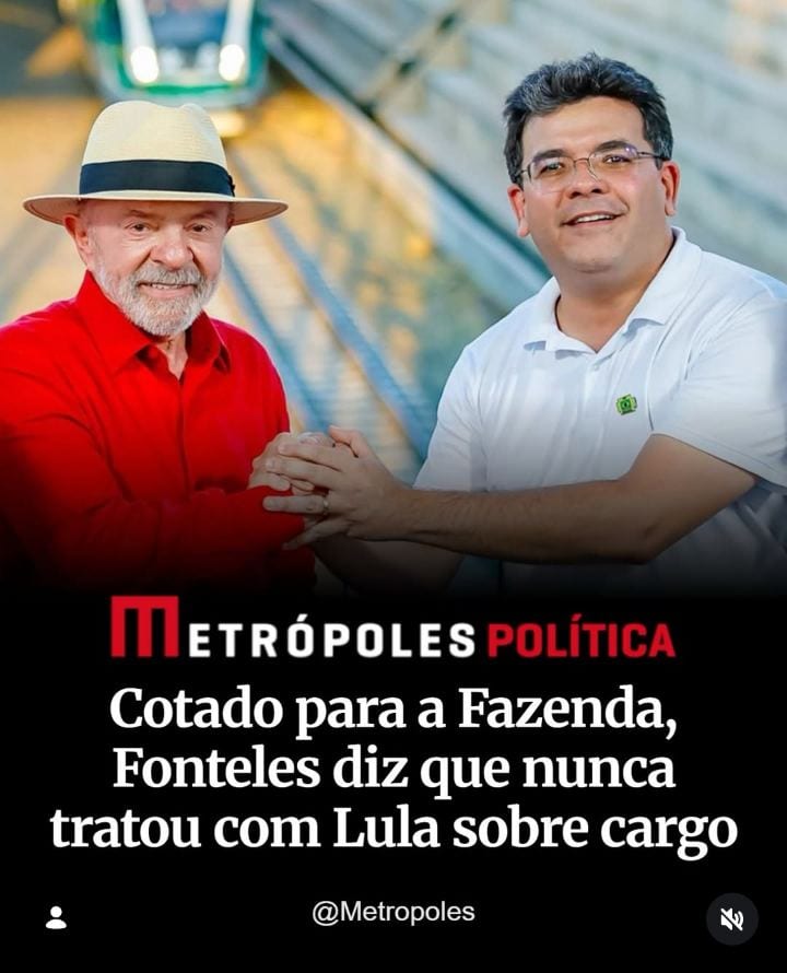 O governador reeleito do Piauí, Rafael Fonteles (PT), negou, nesta quinta-feira (29/10), ter conversado com o presidente