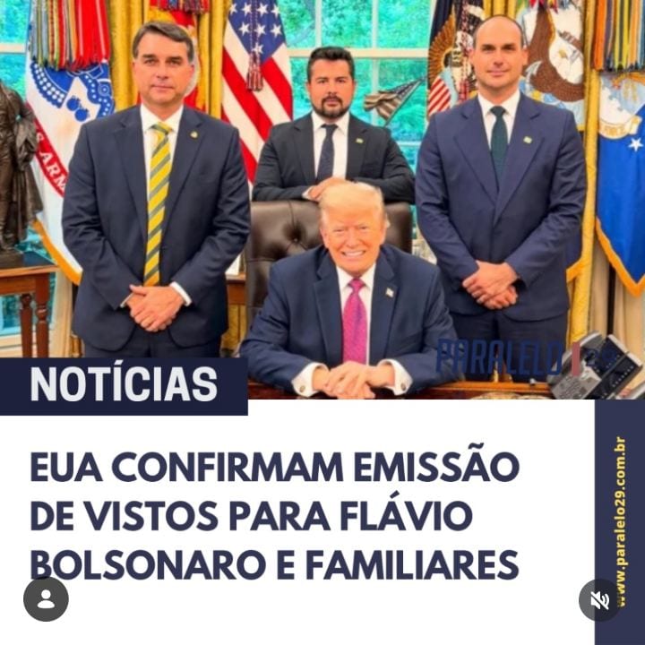 O governo dos Estados Unidos confirmou ao portal Metrópoles nesta terça-feira (27) que emitirá vistos para o senador Flá