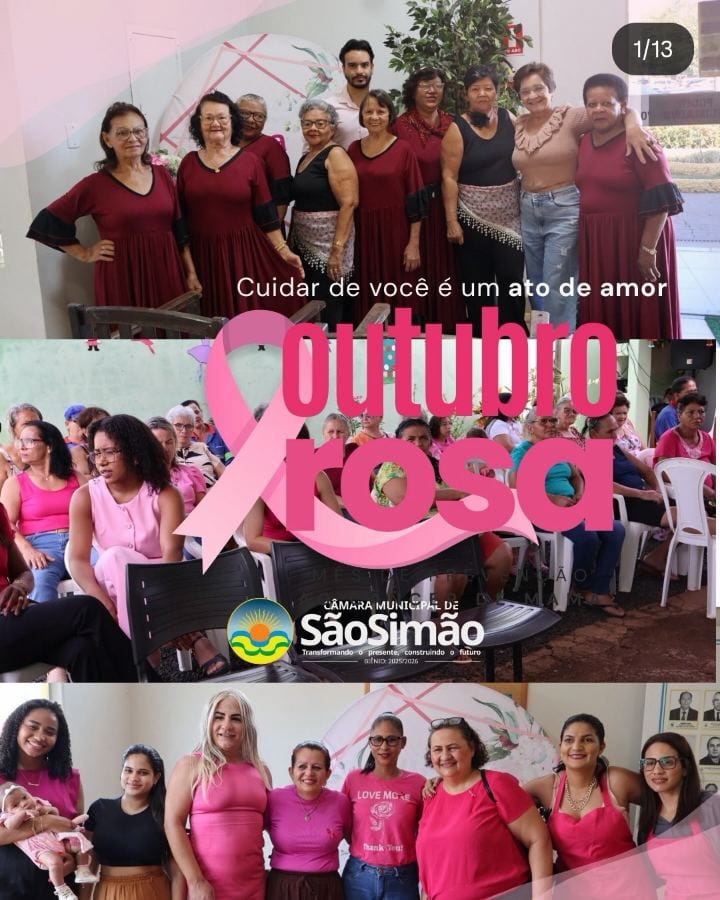 Câmara promove ações de conscientização e autocuidado para o público feminino de Itaguaçu e São Simão como parte da camp