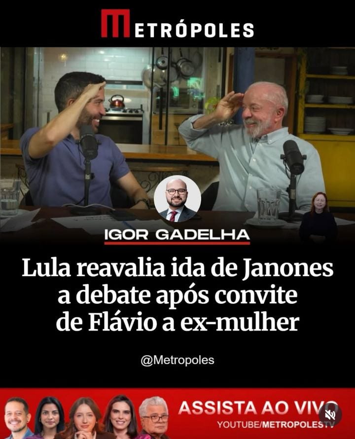 A campanha do presidente Lula (PT) passou a reavaliar a ida do deputado federal André Janones (Rede-MG) ao debate da TV