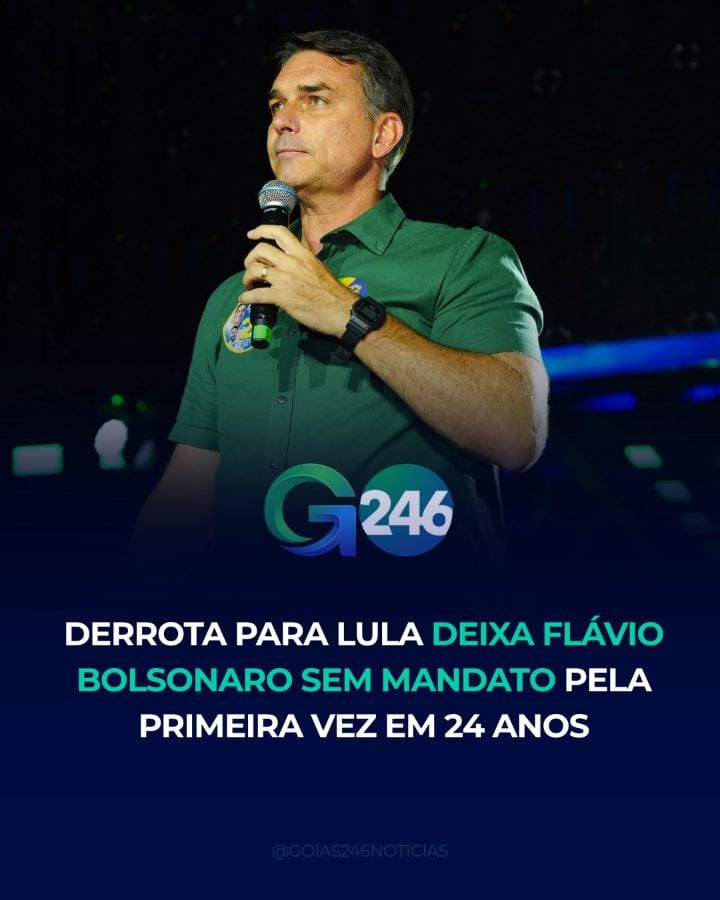 O senador Flávio Bolsonaro (PL) ficará sem mandato eletivo pela primeira vez em 24 anos após ser derrotado pelo presiden