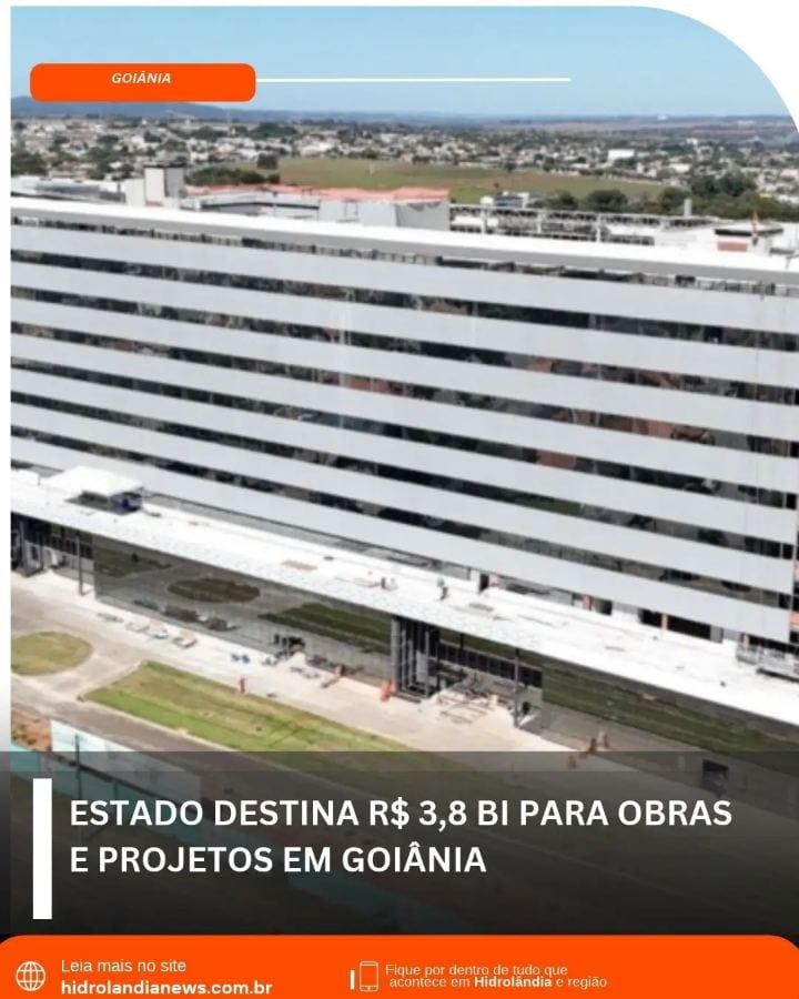 Com investimentos superiores a R$ 3,8 bilhões em obras e projetos estratégicos, o Governo de Goiás desenvolve ações em G