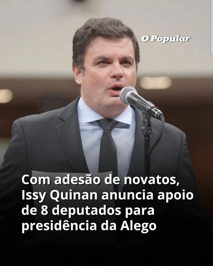 COLUNA GIRO ▪ O deputado estadual reeleito Issy Quinan (MDB) confirmou, desde o fim de semana, o apoio de oito colegas d