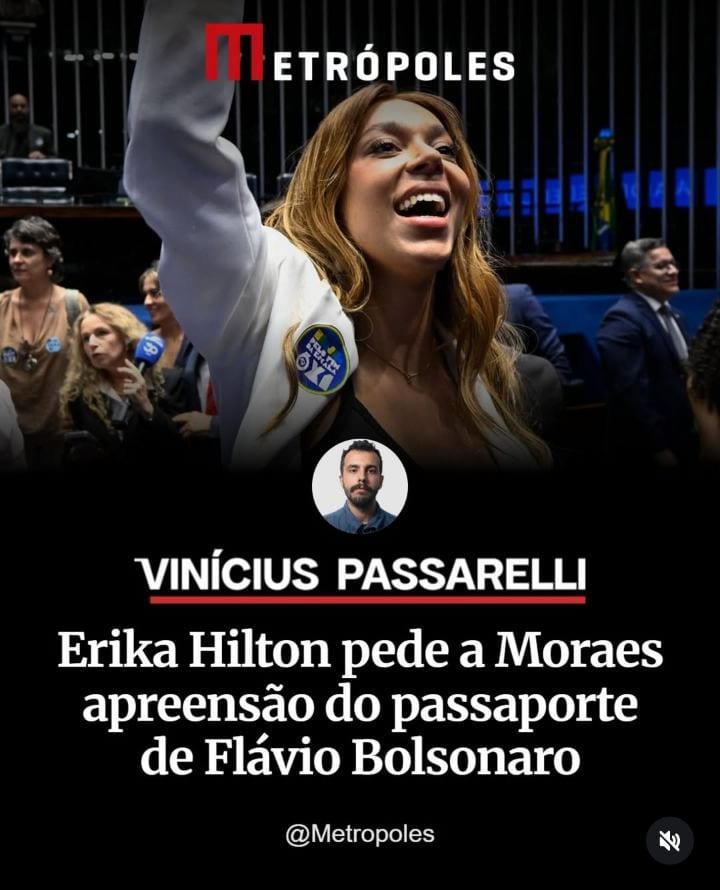 A deputada federal Erika Hilton (PSol) apresentou, nesta segunda-feira (26), um pedido ao ministro Alexandre de Moraes,