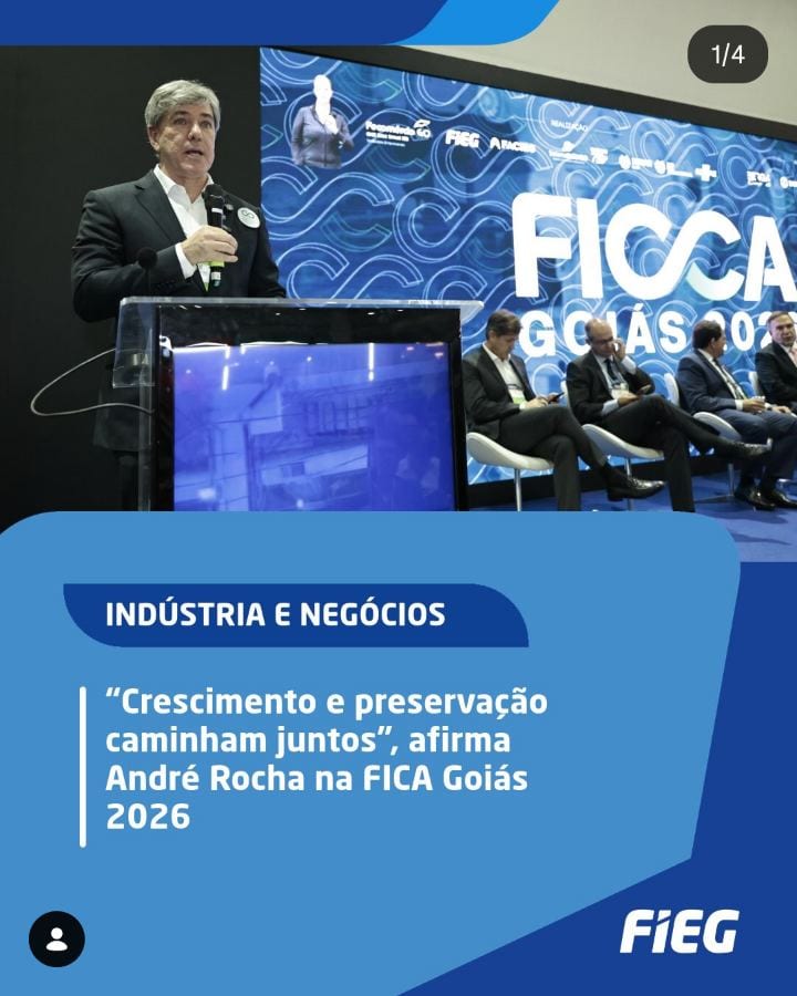 O presidente da Federação das Indústrias do Estado de Goiás (Fieg), André Rocha, participou nesta terça-feira (27/10) da