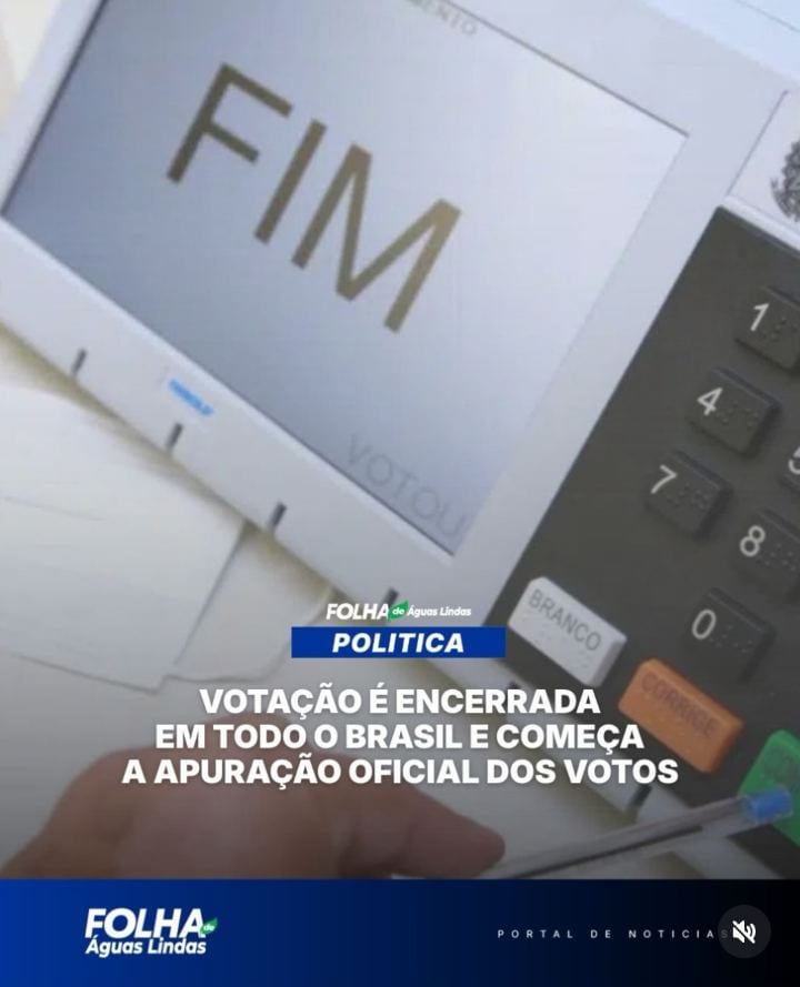 A votação do segundo turno das eleições de 2026 foi encerrada às 19h deste domingo (25/10), após a prorrogação de duas h