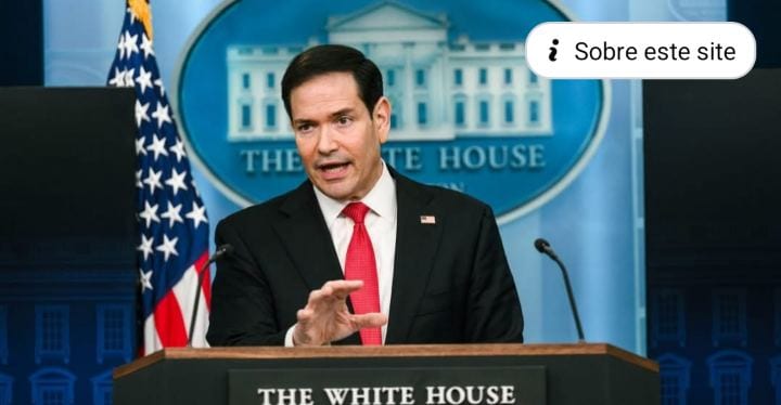 #Internacional O secretário de Estado dos EUA, Marco Rubio, declarou neste sábado (31.out.2026) que o governo norte-ame