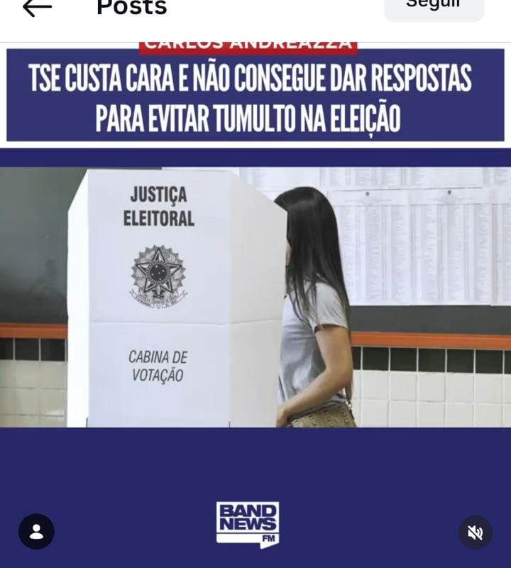 Andreazza critica Justiça Eleitoral por dúvidas sobre 2º turno no Rio