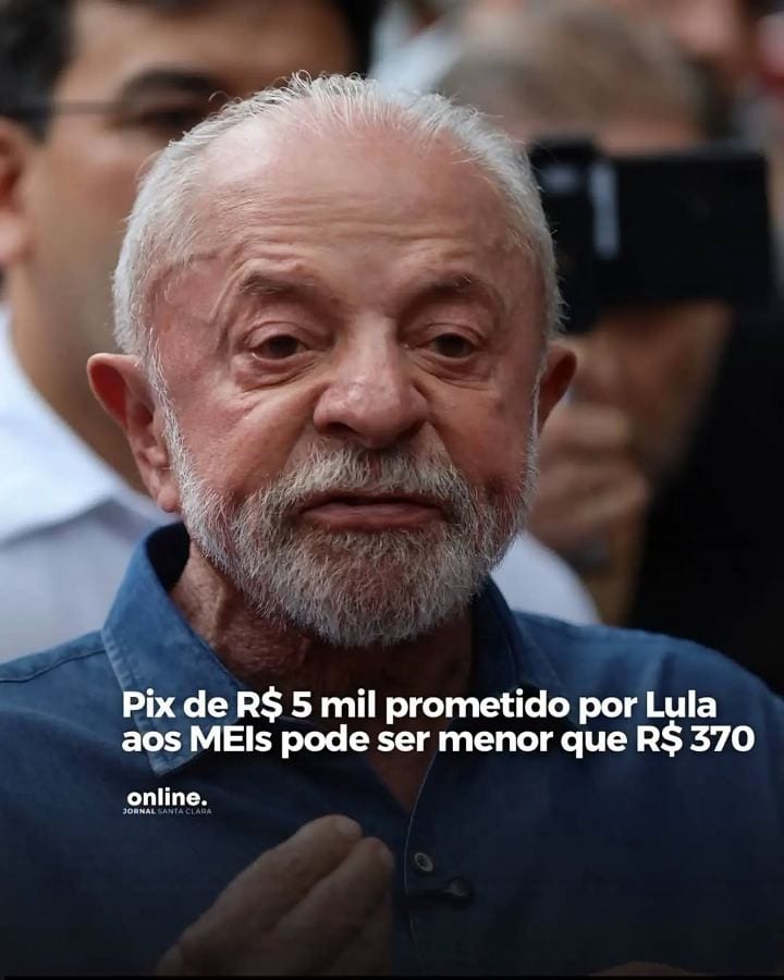 PÓS ELEIÇÃO | Pix de R$ 5 mil prometido por Lula aos MEIs pode ser menor que R$ 370,00