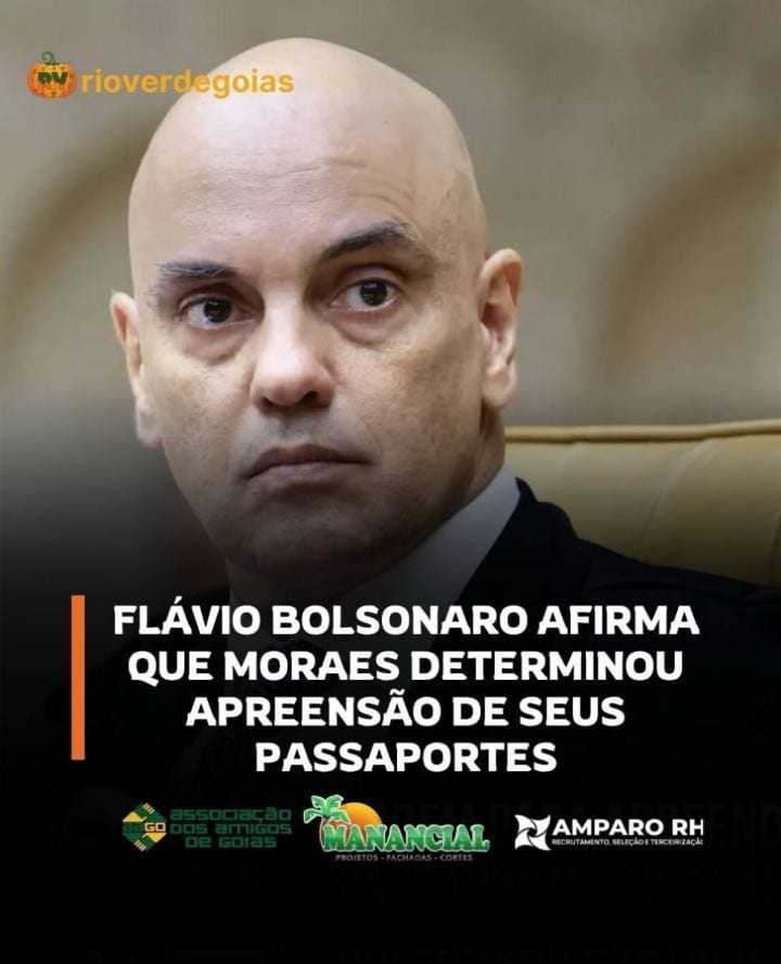 O senador Flávio Bolsonaro (PL) afirmou, em vídeo publicado nesta segunda-feira (26), que a determinação para apreender