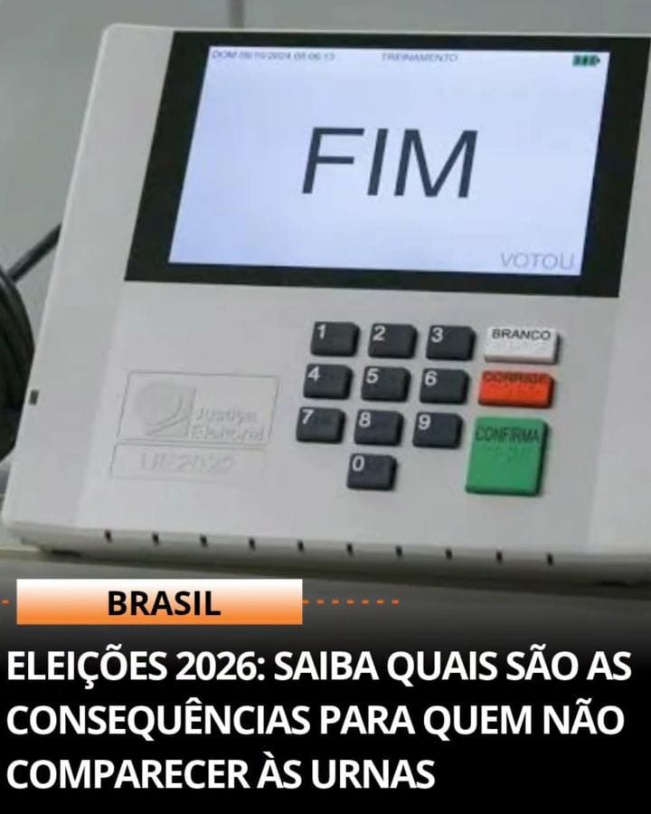 #BRASIL | Se eu não votar, o que acontece?