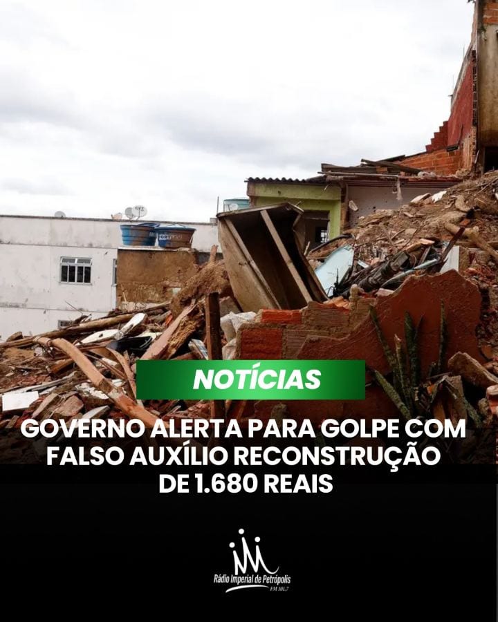 O governo federal está alertando a população sobre um golpe que circula nas redes sociais e em aplicativos de mensagens