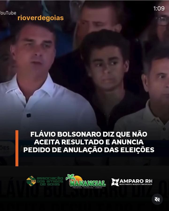 O senador Flávio Bolsonaro (PL) anunciou, neste domingo (25), após a derrota para Lula (PT), que pretende pedir à Justiç