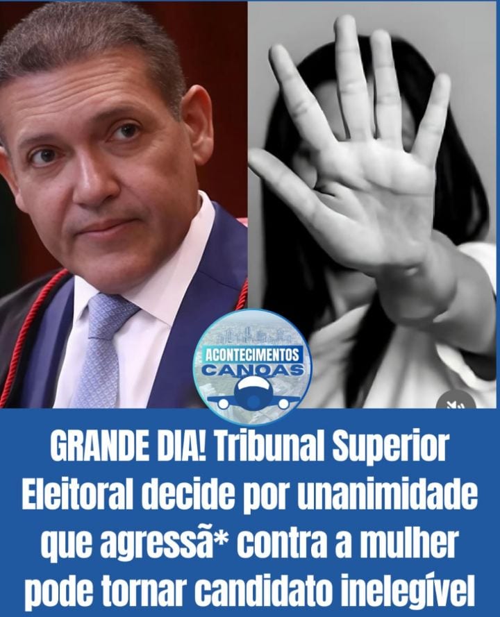 O Tribunal Superior Eleitoral (TSE) decidiu por unanimidade, nesta quinta-feira (29), que a condenação por agr3ssão cont