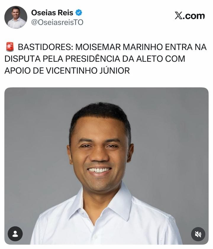 A disputa pelo comando da Assembleia Legislativa do Tocantins ganha um novo capítulo.
