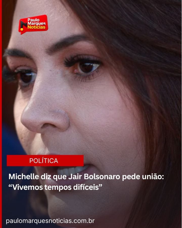 Michelle Bolsonaro pede união e rejeita busca por culpados após eleição