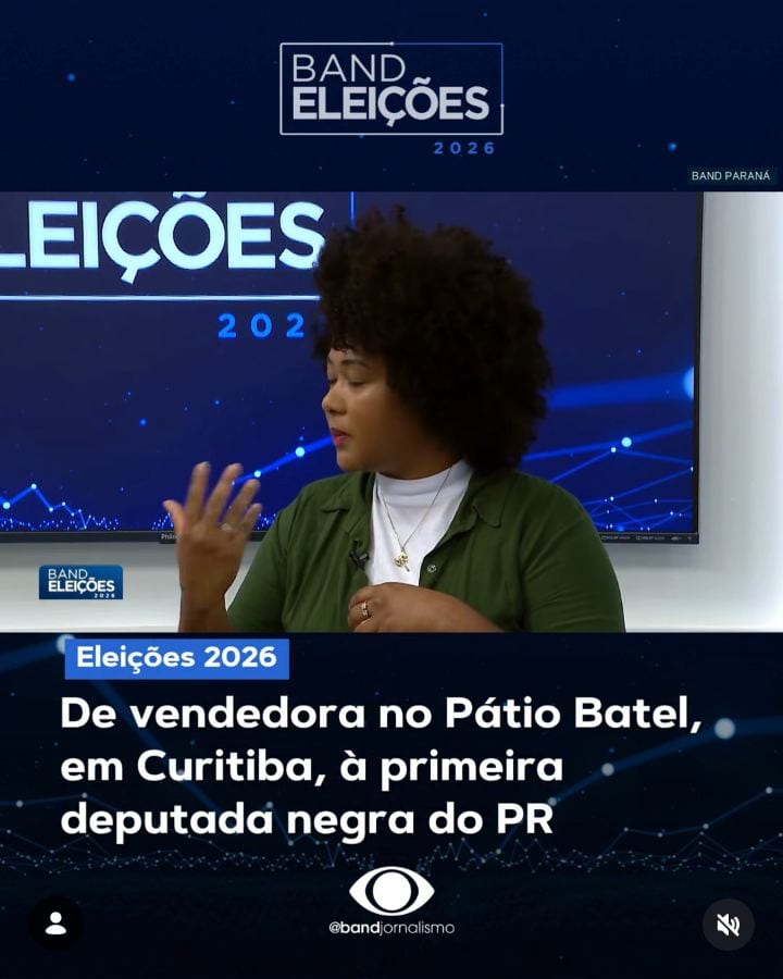 Edna 'Miss Preta' é a primeira deputada estadual negra do Paraná