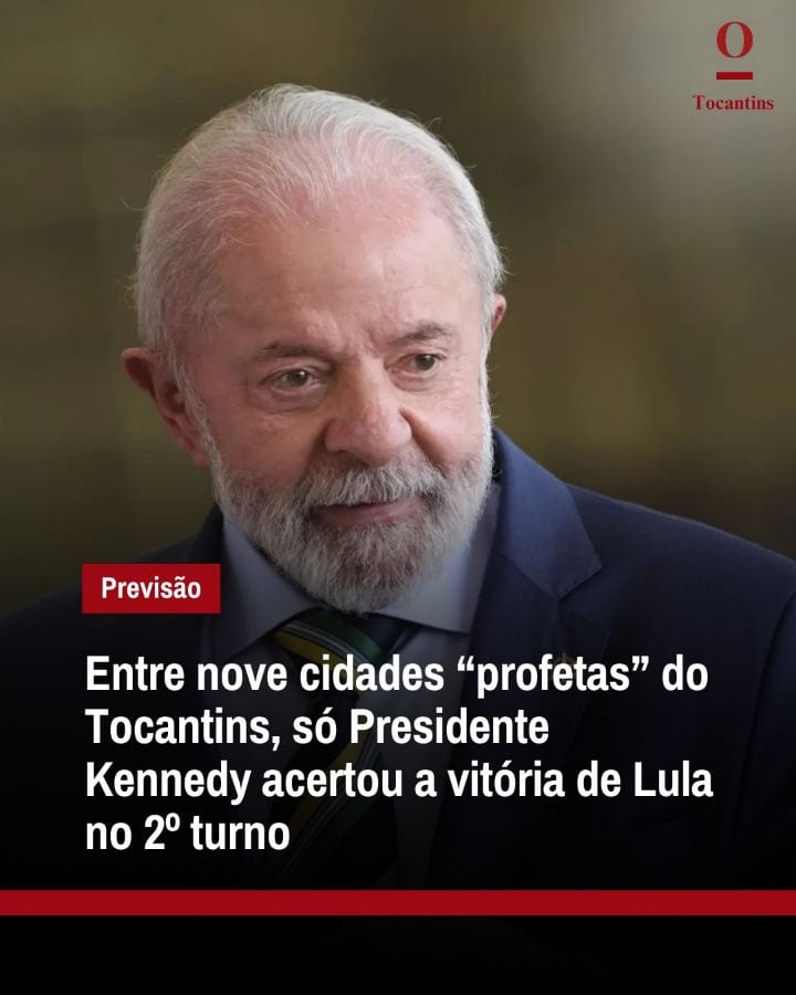 Presidente Kennedy foi a única entre nove cidades tocantinenses chamadas de “municípios profetas” a dar a maioria dos vo