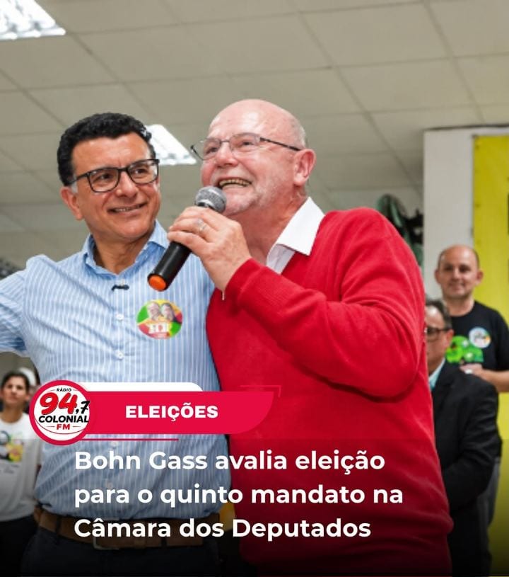 Elvino Bohn Gass reeleito deputado federal com 111.196 votos