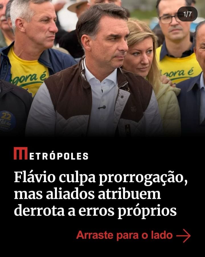 Políticos que integraram a campanha do senador Flávio Bolsonaro (PL) afirmam que a derrota para o presidente Luiz Inácio