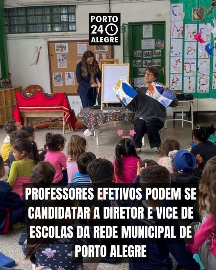 Porto Alegre abre edital para habilitar diretores e vices escolares (Edital 001/2026)