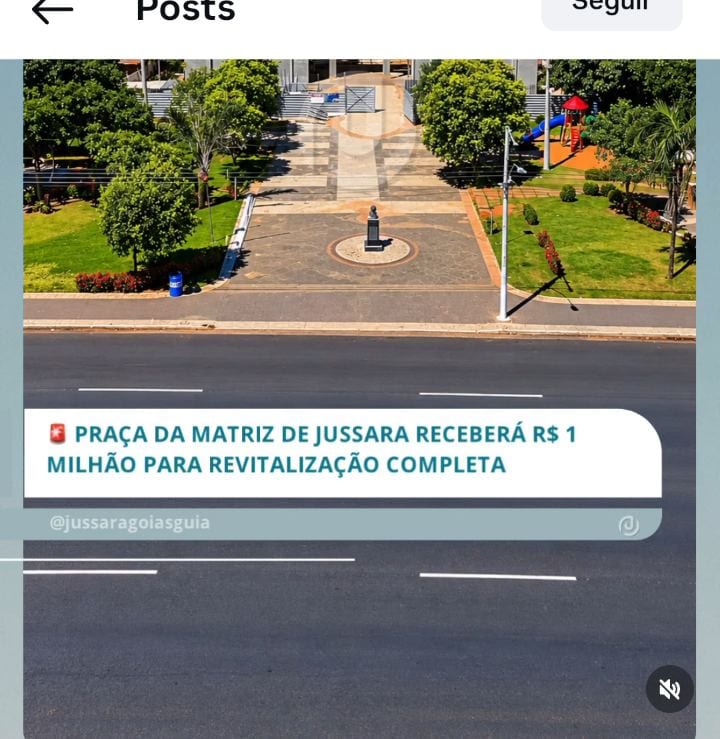 Wilde Cambão destina R$ 1 milhão para revitalizar Praça da Matriz em Jussara