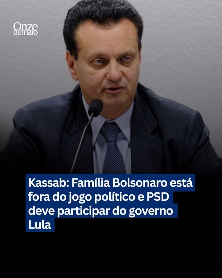 O ex-prefeito de São Paulo e presidente do PSD, Gilberto Kassab, afirmou neste sábado (31), em entrevista ao jornal “O G