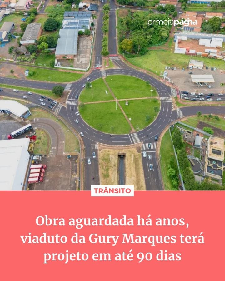A Prefeitura de Campo Grande contratou uma empresa para elaborar os estudos preliminares e o anteprojeto do viaduto do c