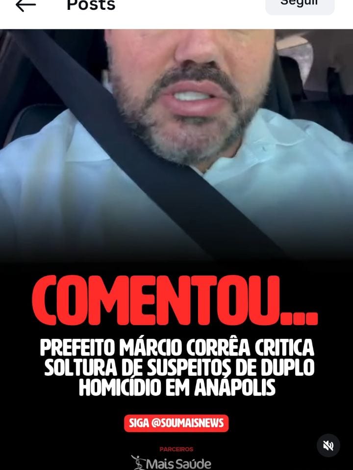 Dois suspeitos do duplo homicídio em Anápolis foram colocados em liberdade