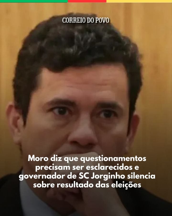 O governador reeleito de Santa Catarina, Jorginho Mello (PL), ainda não havia se manifestado sobre o resultado do segund