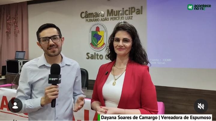 Dayana Soares de Camargo falou sobre a Comissão de Educação da ASCAMAJA