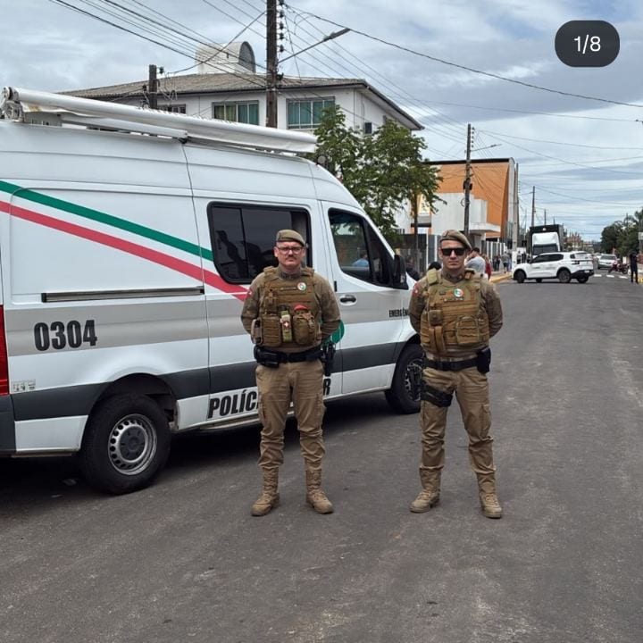 PM REGISTRA UMA OCORRÊNCIA DURANTE O SEGUNDO TURNO NA REGIÃO DA AMESC