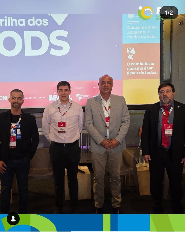 O vice-presidente da Federação Goiana de Municípios (FGM) e prefeito de Acreúna, Claudiomar Portugal, representa a entid