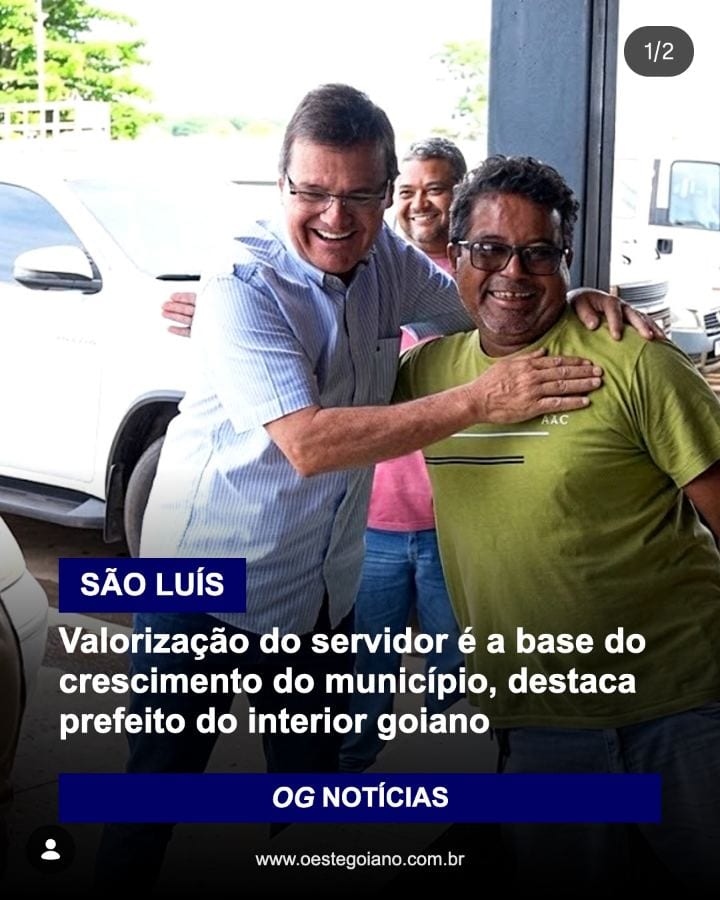 Servidores públicos de São Luís de Montes Belos foram homenageados pela Prefeitura nesta quarta-feira (28), Dia do Servi
